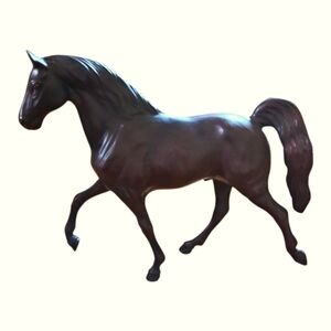 Vintage 1970s Hartland Plastics Tennessee Walking Horse Woodcut 9"